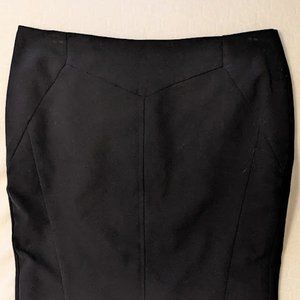 Worthington Womens A Line Black Skirt size 12